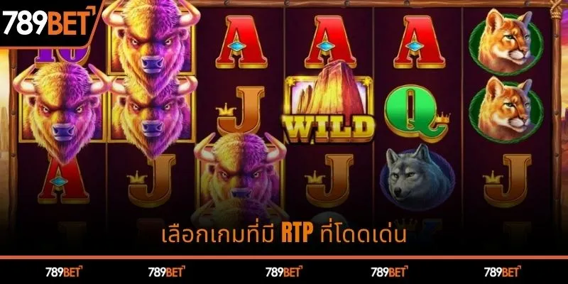 เลือกเกมที่มี RTP ที่โดดเด่น