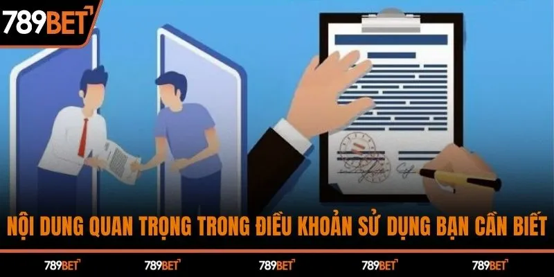 Nội dung quan trọng trong điều khoản sử dụng bạn cần biết