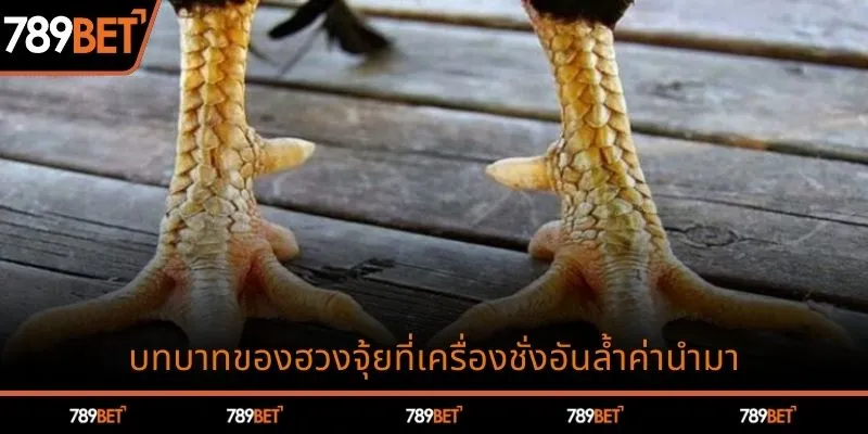 บทบาทของฮวงจุ้ยที่เครื่องชั่งอันล้ำค่านำมา